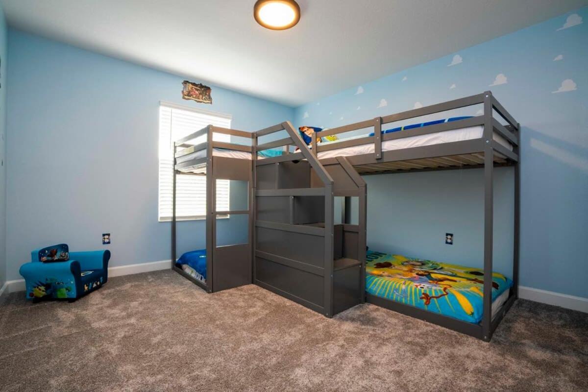 Gorgeous 4 Bedroom W Screened Pool Close To Disney 2653 Kissimmee Luaran gambar